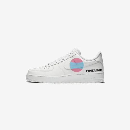Custom Nike Air Force 1 Fine Line
