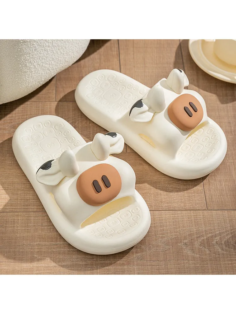   Cute Piggy Homewear Anti-Slip EVA Women'S Slipper   