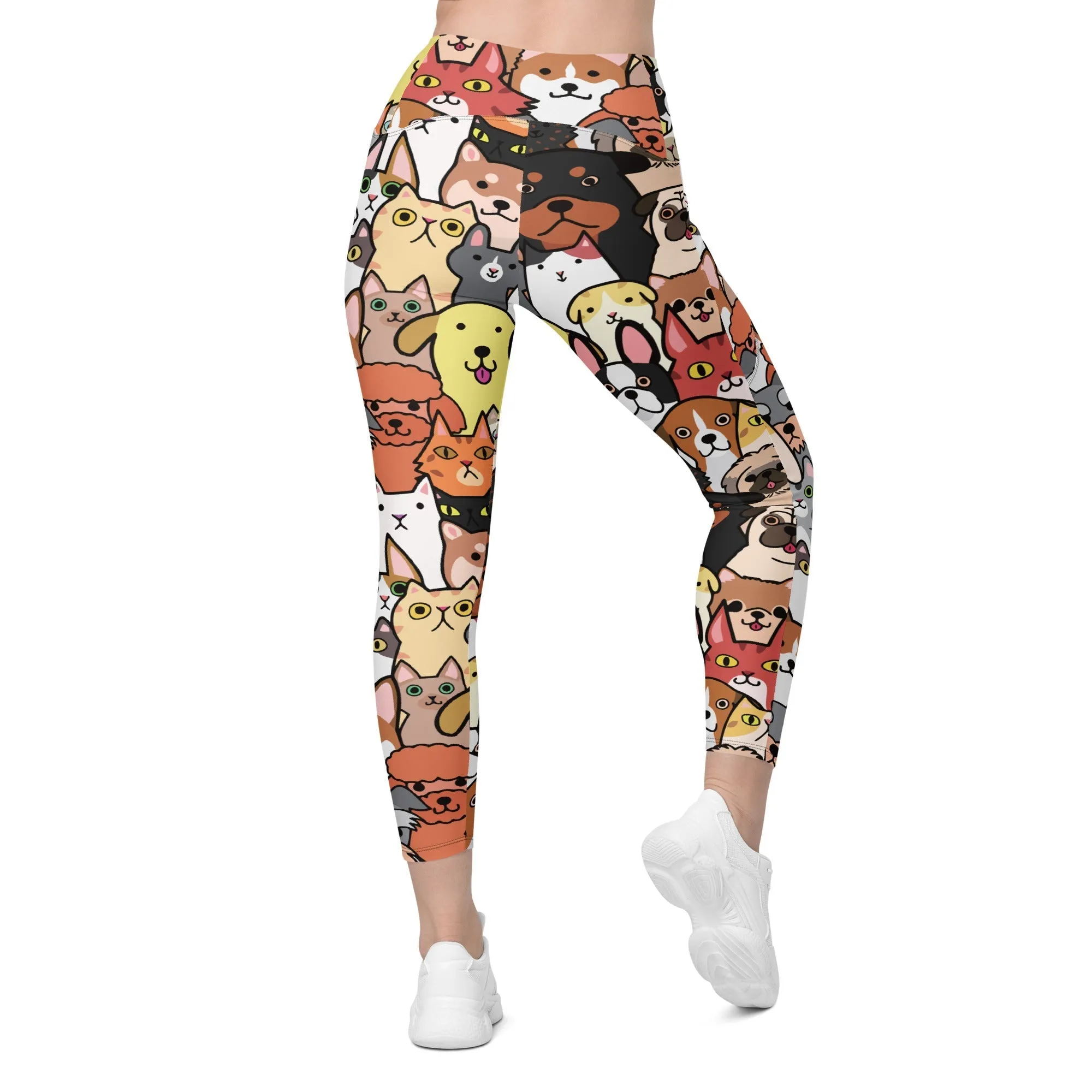 Cuteness Overload Leggings With Pockets