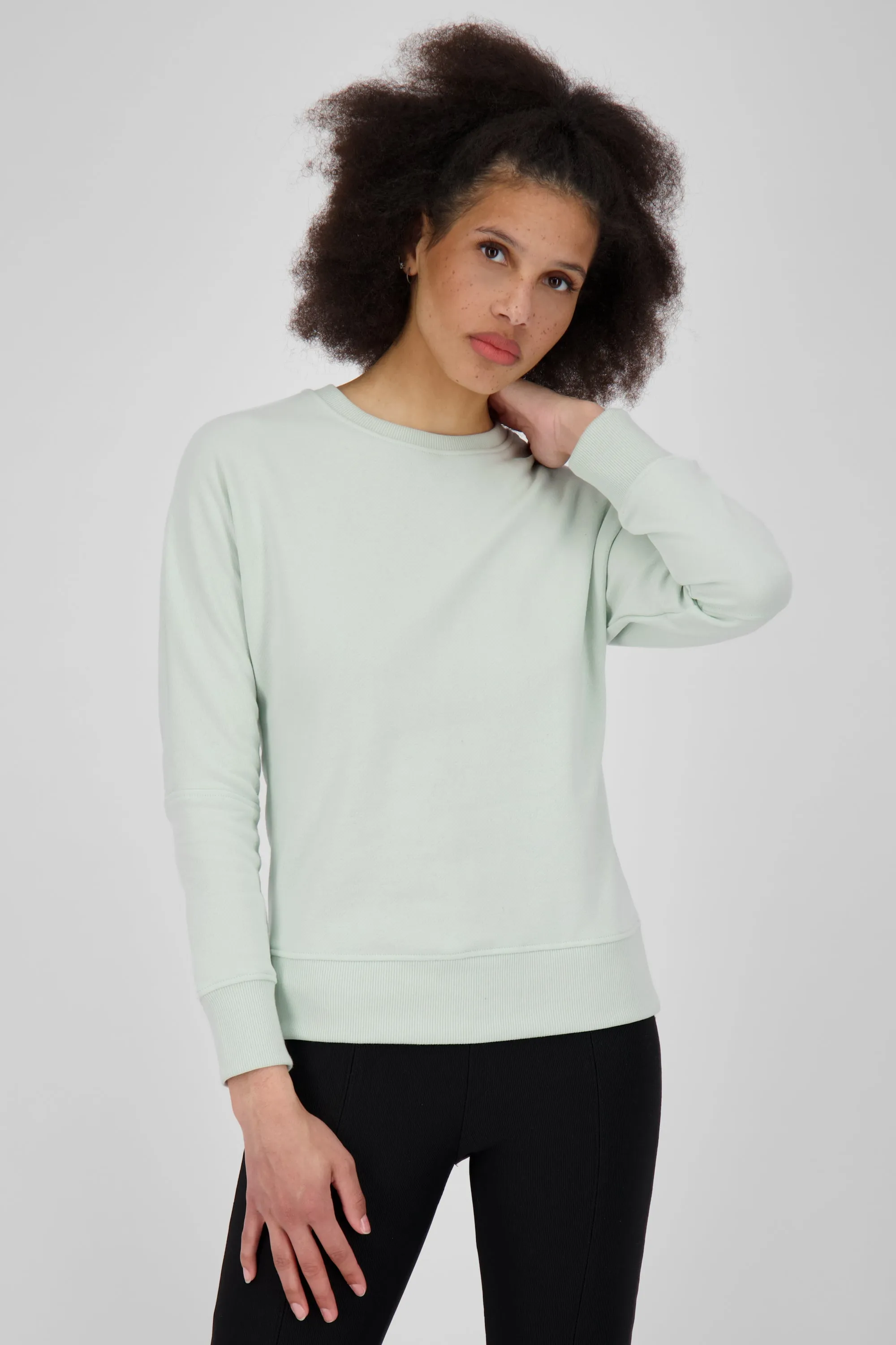 DalaAK A Damen Sweater-Lssig, farbenfroh, perfekt für den Alltag Hellgrün