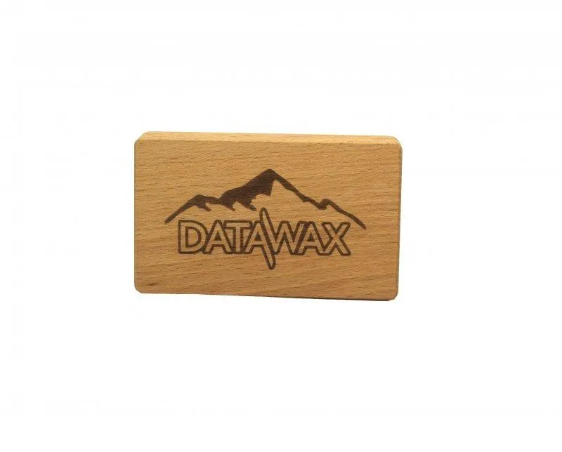 Datawax - Nylon Ski & Snowboard Brush - Wood / Clear Nylon