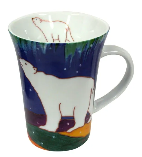 Dawn Oman Sky Watchers Porcelain Mug by Dawn Oman