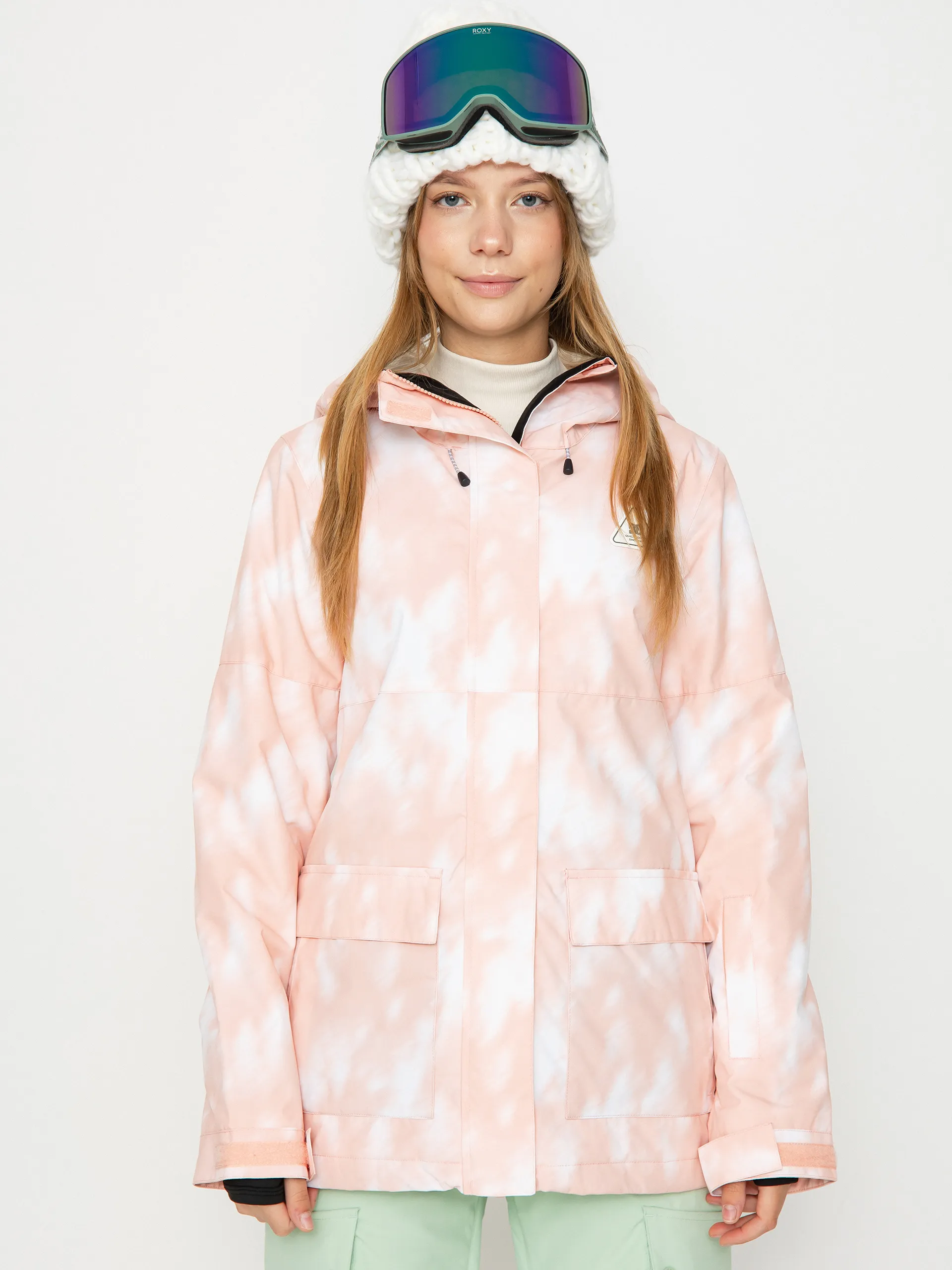 DC Cruiser Snowboard jacket Wmn (pink tree runs)