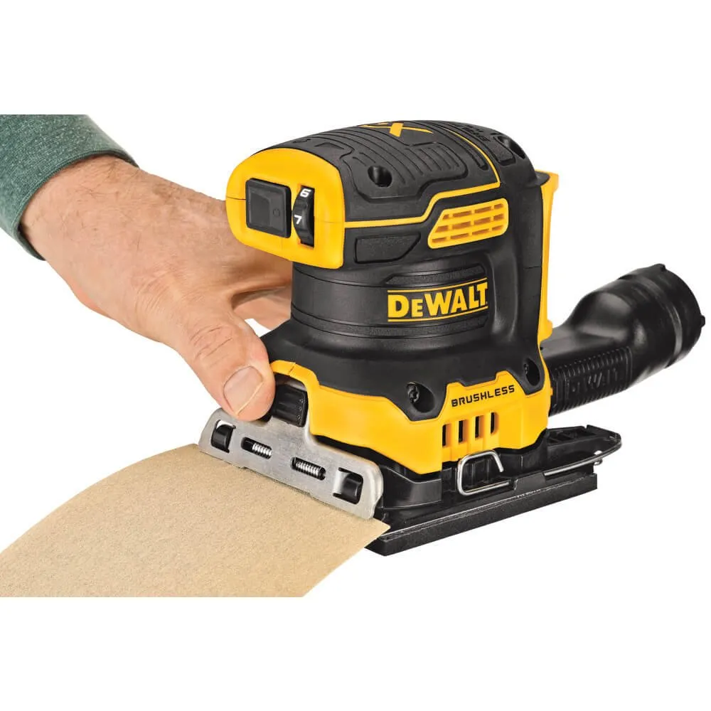 DEWALT DCW200B - 20V MAX XR ¼ Sheet Cordless Sander