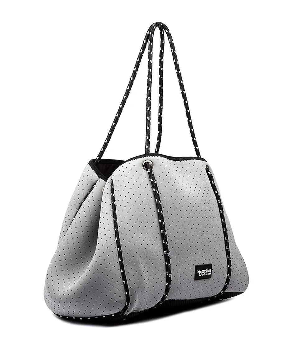 DIANA FERRARI Violet Tote Bag Light Grey Neoprene