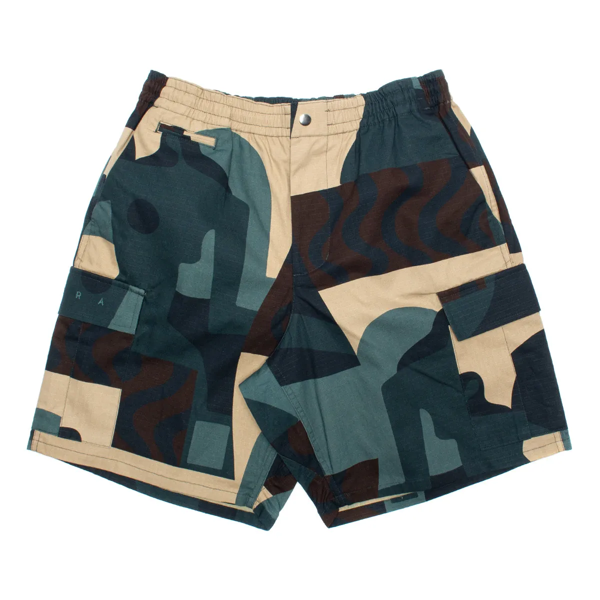 Distorted Camo Shorts