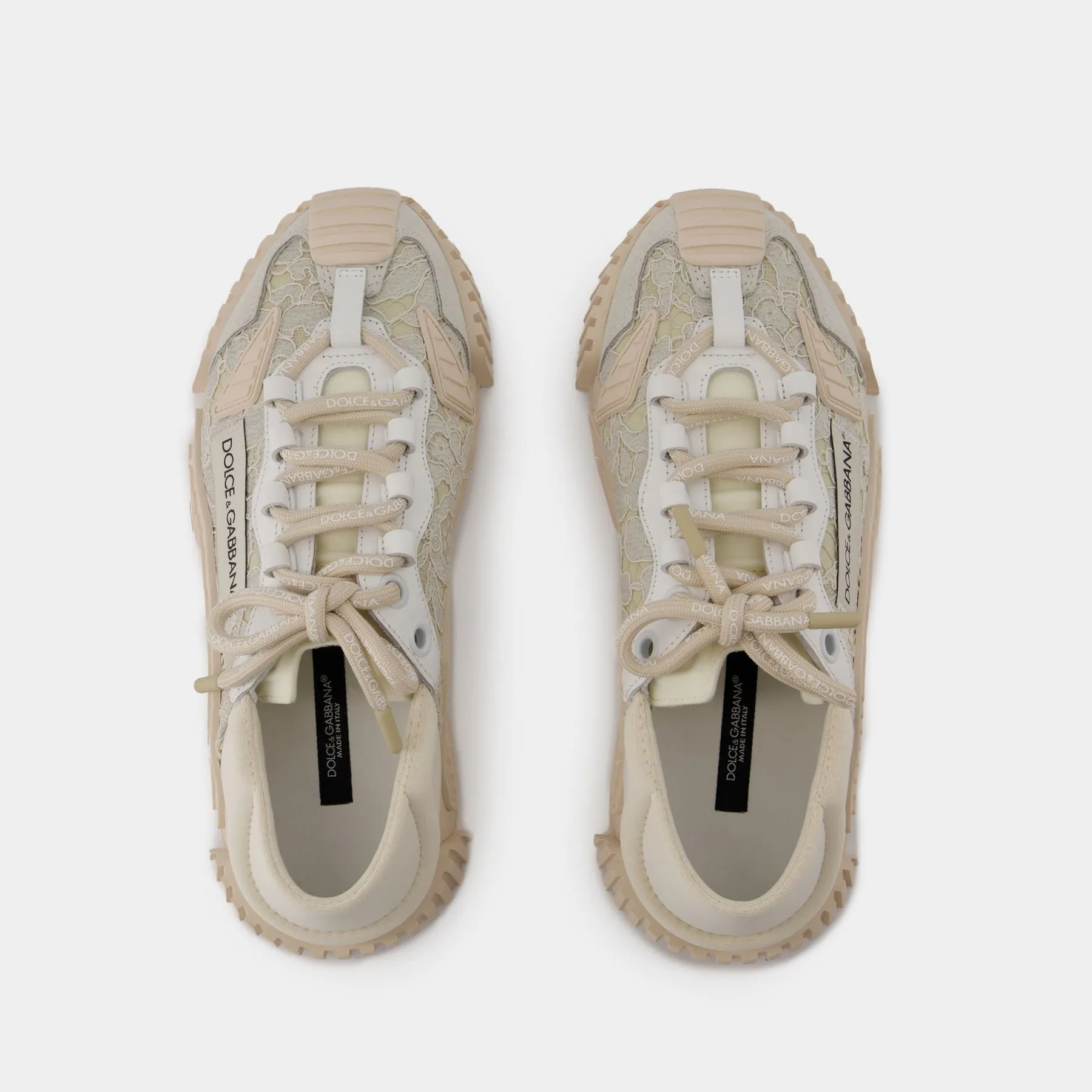 Dolce&Gabbana  Low Top Sneakers - Dolce&Gabbana - Nylon - Pink