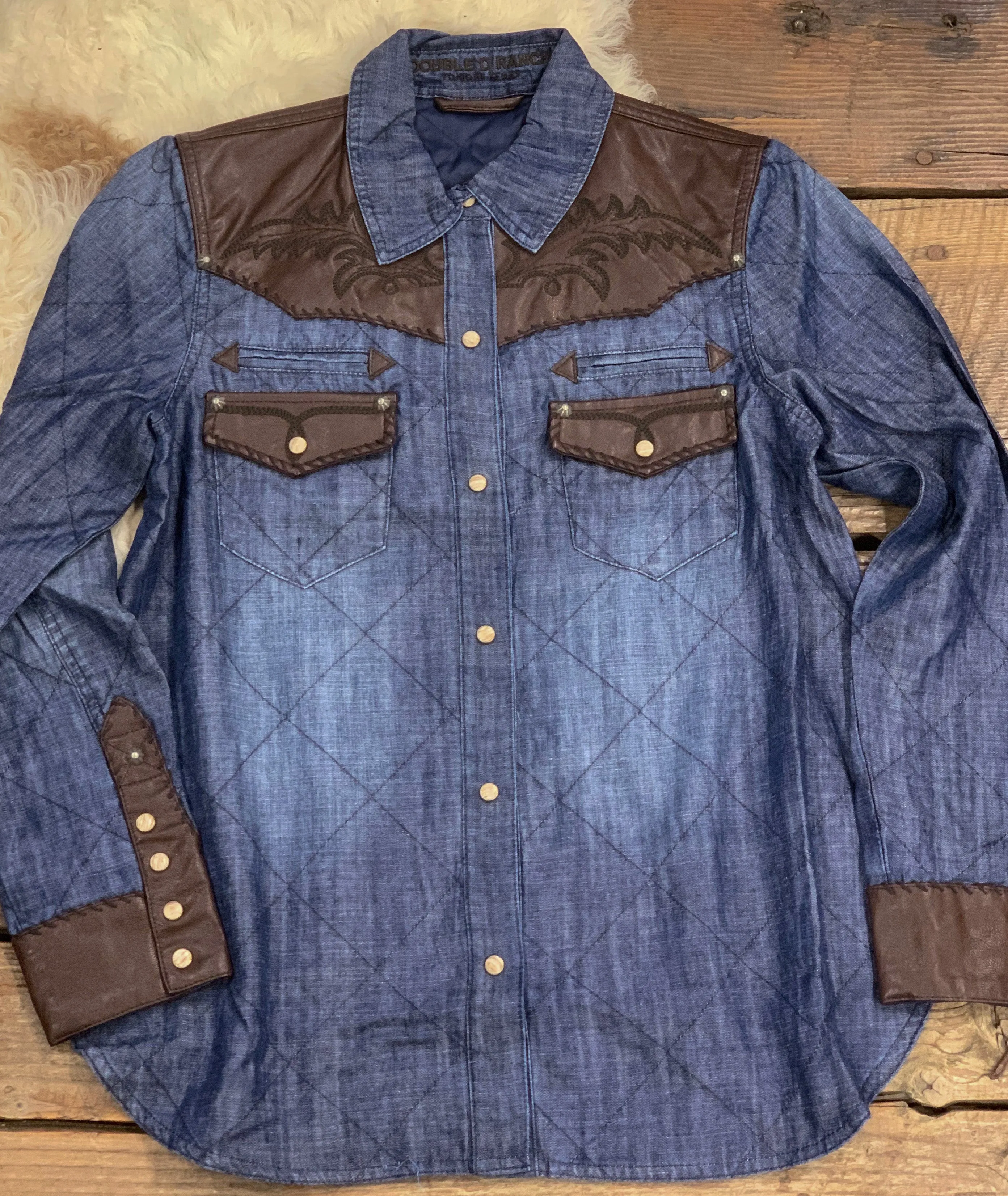 Double D Ranch Switchback Denim Jacket