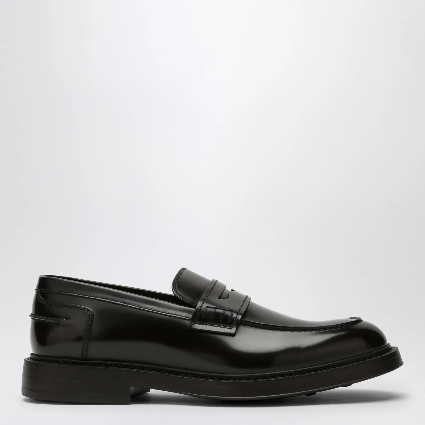 Doucal's    Doucal's Brown Leather Loafer