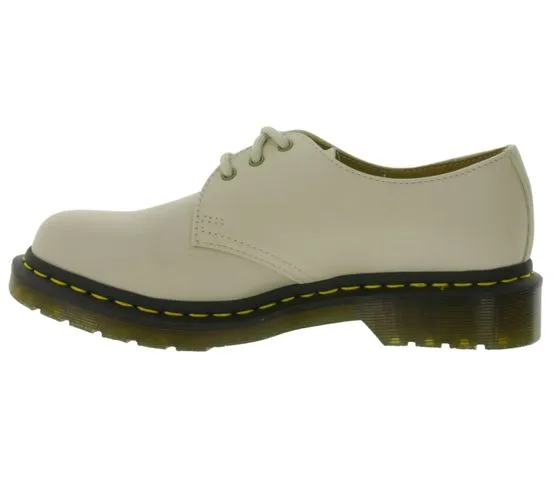 Dr. Martens 1461 VIRGINIA chaussures basses pour femmes chaussures en cuir véritable chaussures Oxford 24256292 Beige