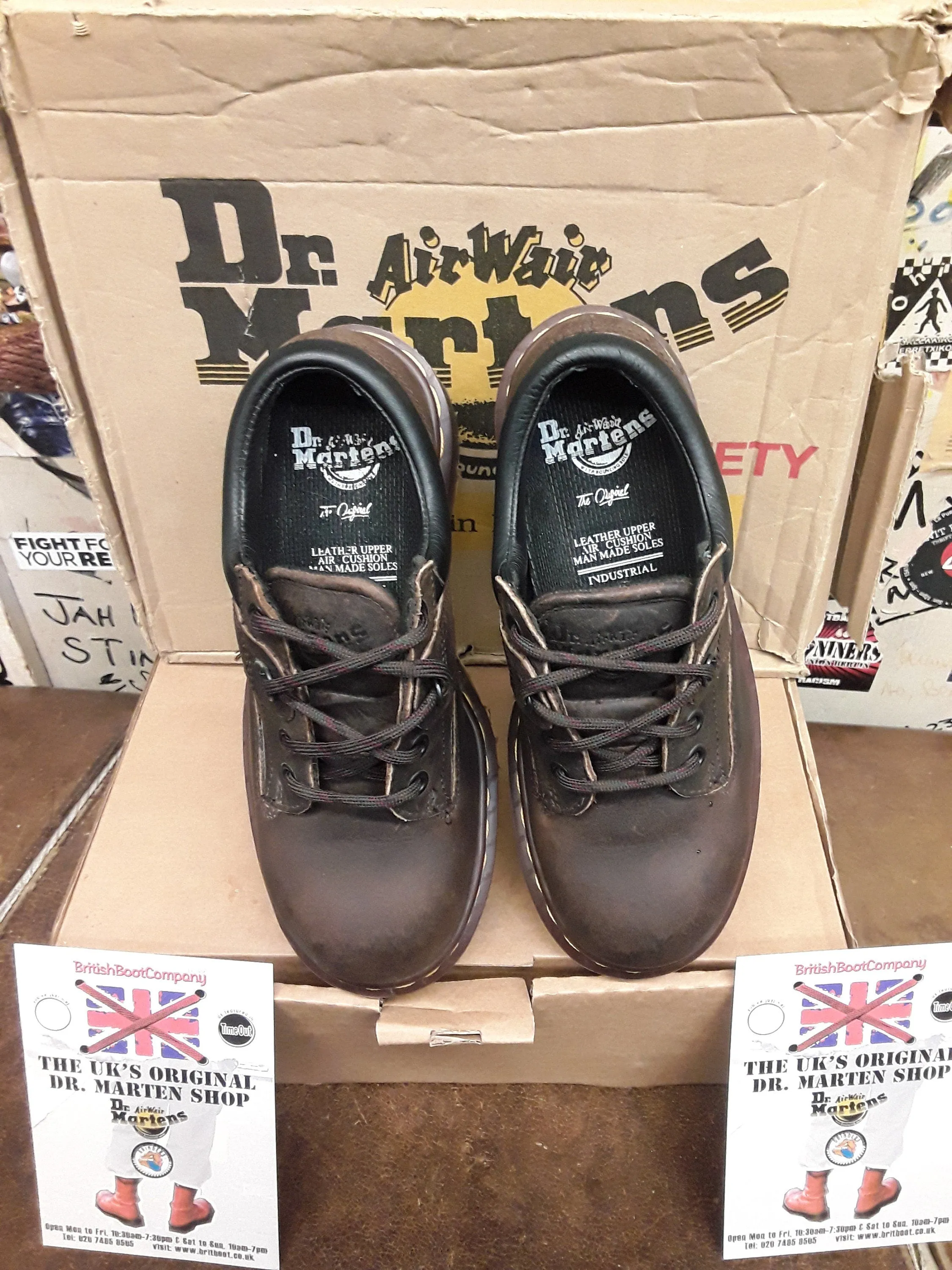 Dr Martens 7733 Gaucho Steel Toe Shoe Made in England Size 4