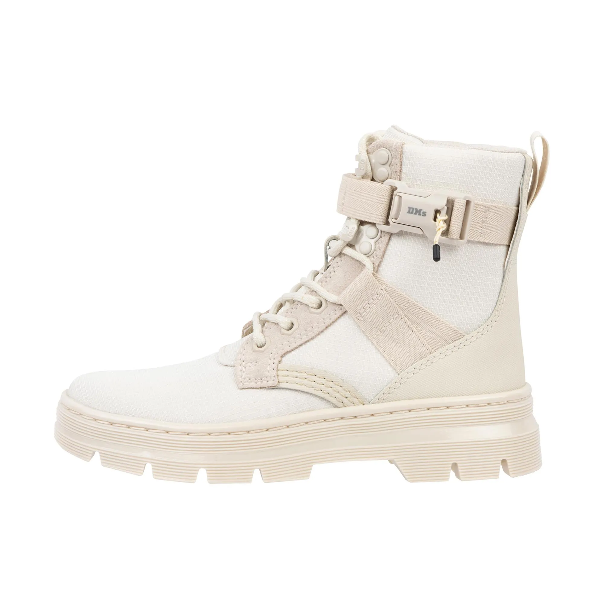 Dr Martens Combs Tech Ii Poly Ripstop + Ajax Off White
