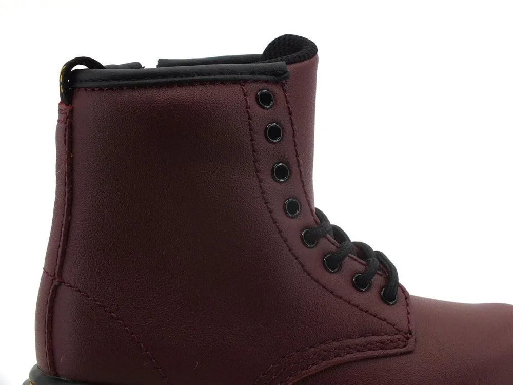 DR. MARTENS Softy T Anfibio Lacci Kids Cherry Red 1460J-15382601