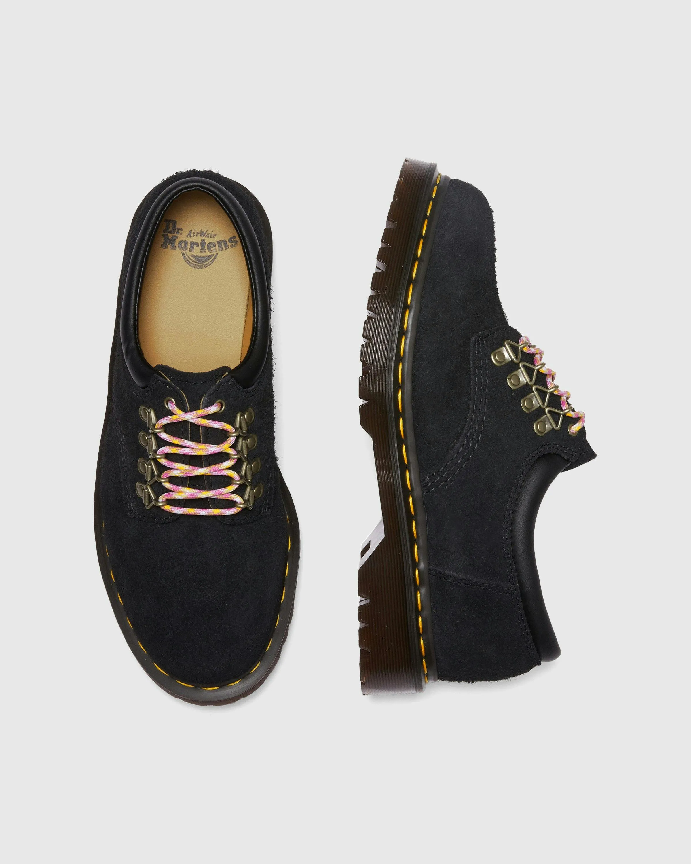 Dr. Martens – 8053 Black Long Napped Suede | Highsnobiety Shop