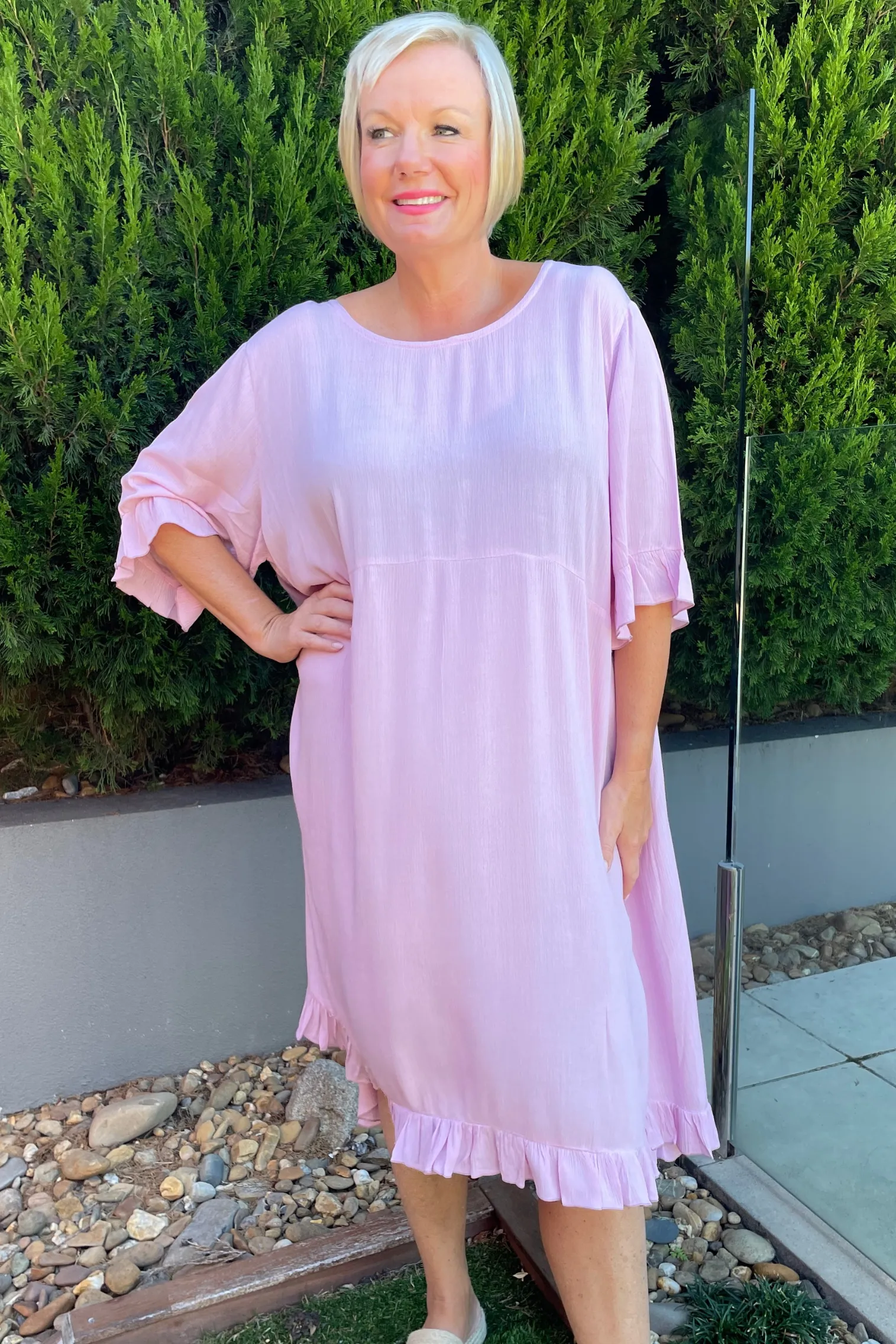 Dress Leonie -Soft Pink