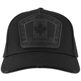 DSQUARED2 Canada Patch Baseball Cap Black