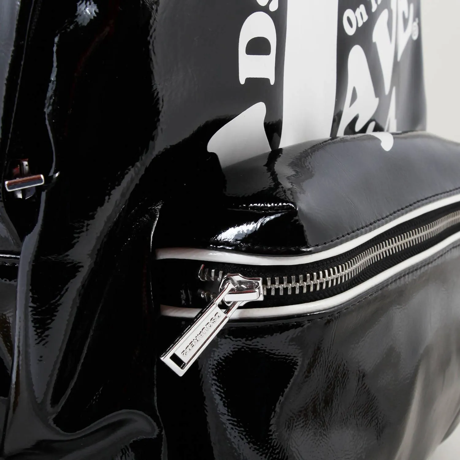 Dsquared2 Shiny Backpack With Wave 1964 Graphics