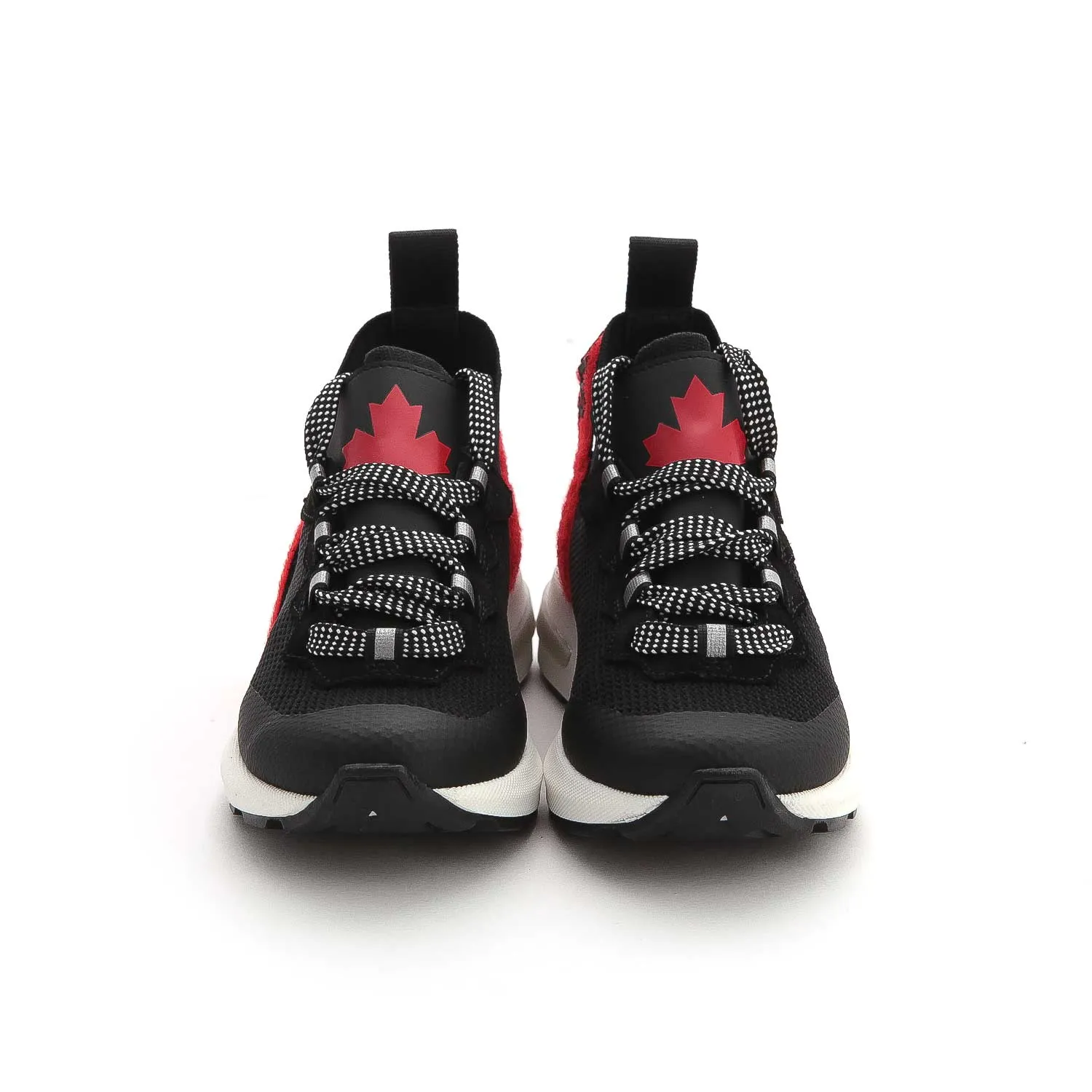 Dsquared2 Unisex Black Sneakers With Logo