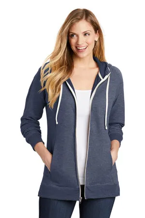 DT456 District ® Women's Perfect Tri ® French Terry Full-Zip Hoodie.