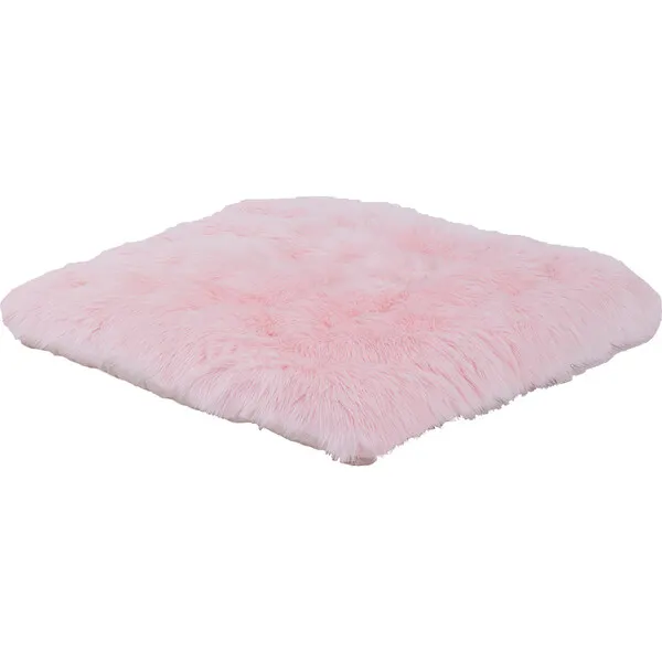 E&E Deluxe Padded Play Mattress, Pink Polar Bear