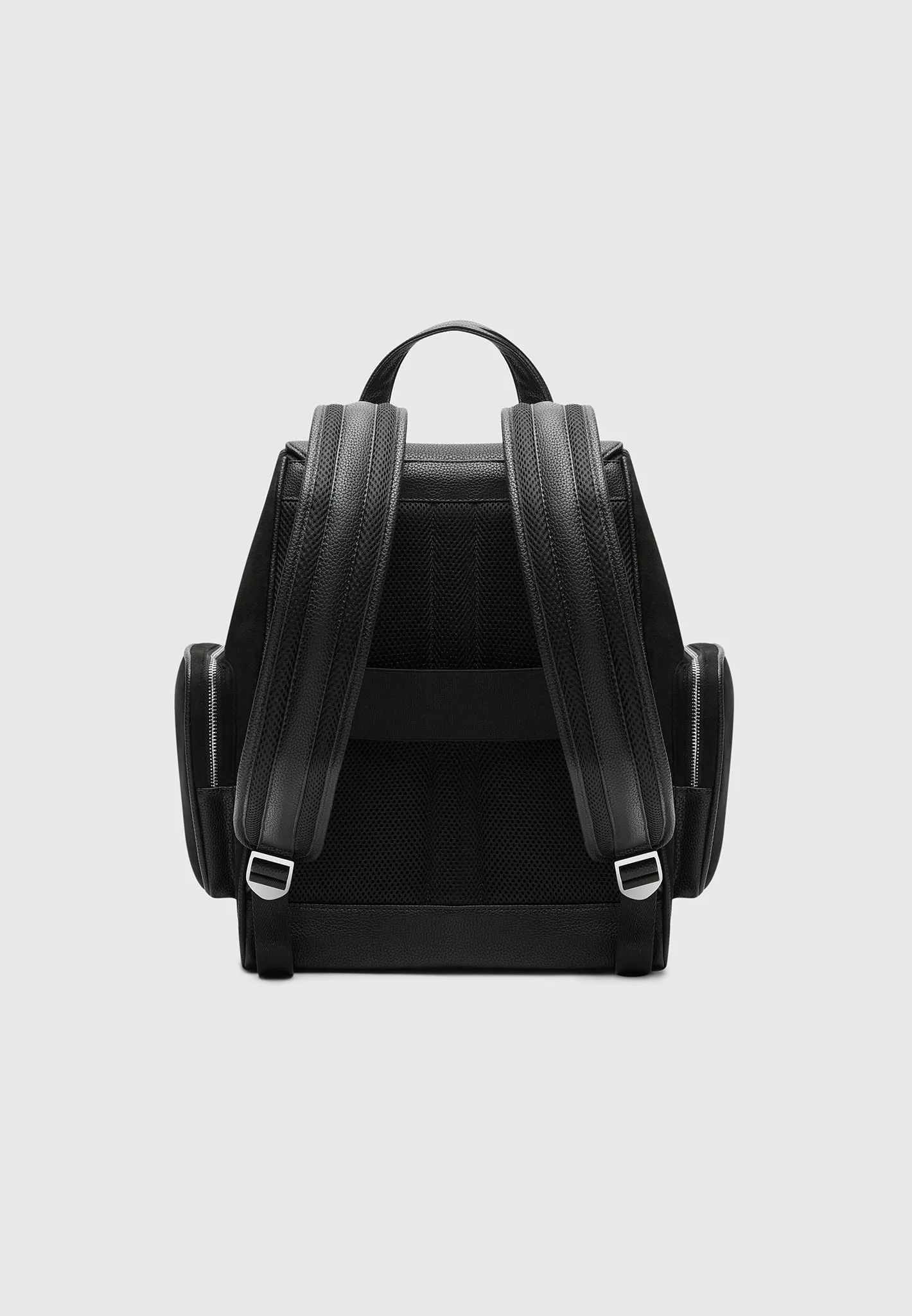 Eiffel Clasp Backpack - Black