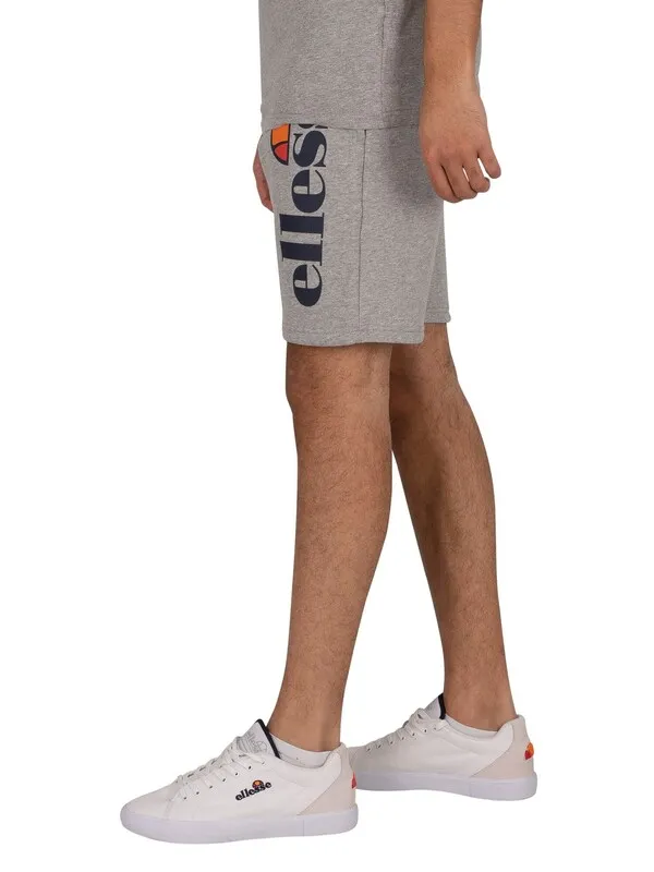 Ellesse Bossini Fleece Sweat Shorts - Grey Marl