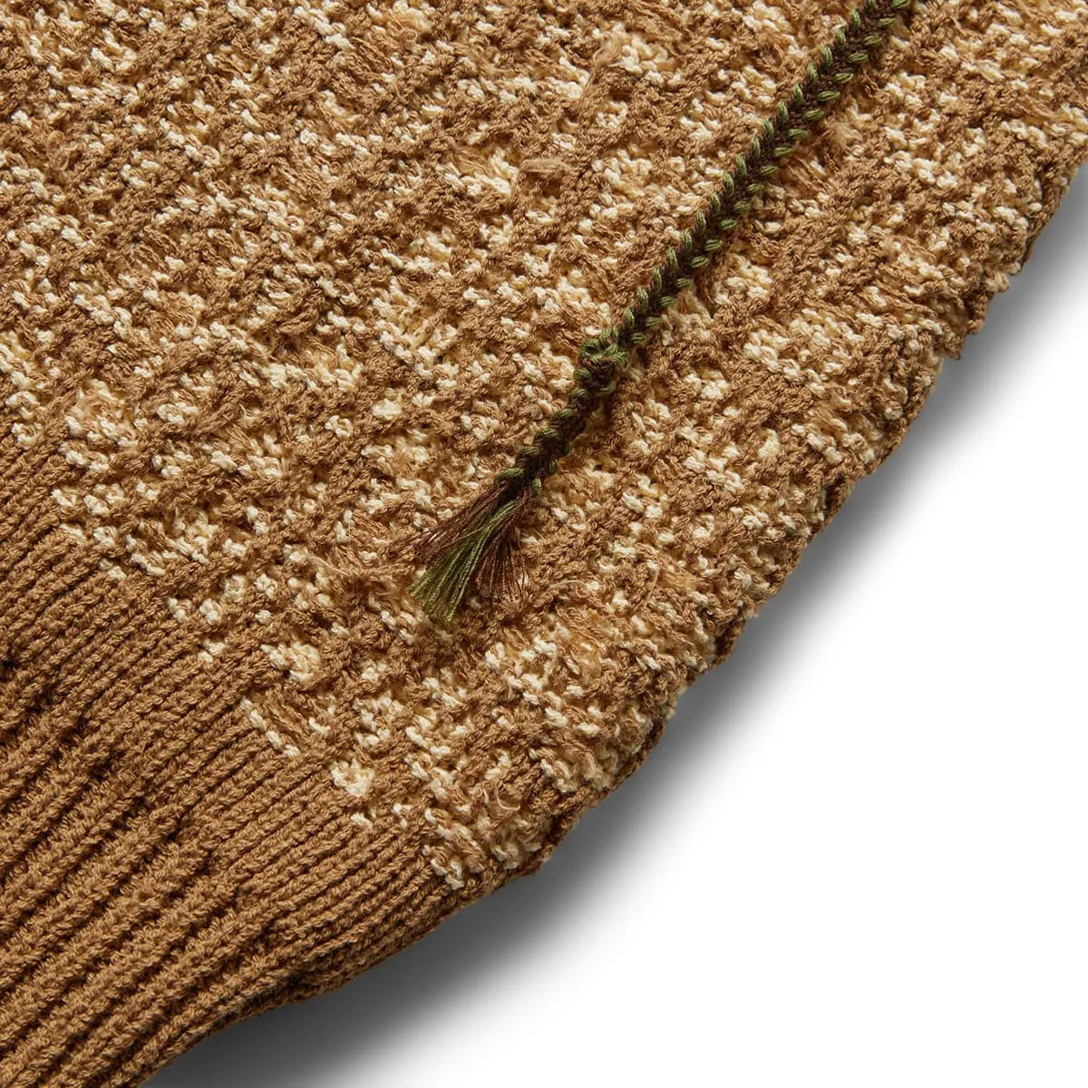 ELMERS WOOL BLEND VEST BROWN | Bodega