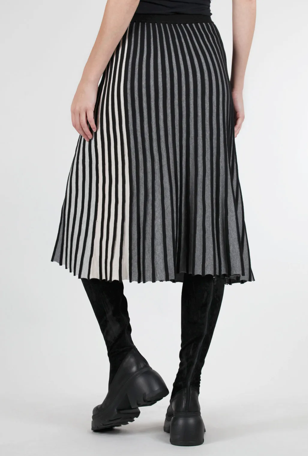 Encore Skirt, Gray Multi