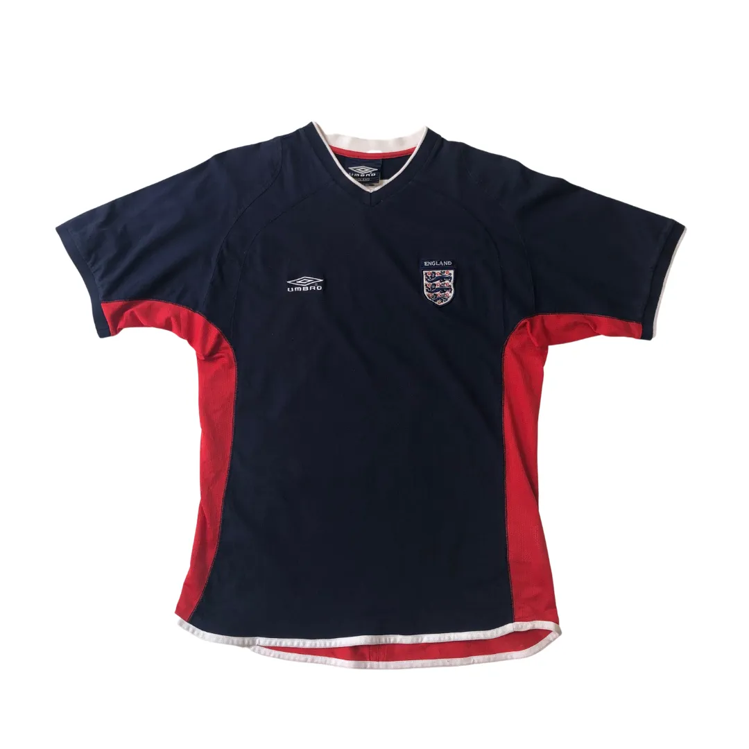 England Umbro 1990s/2000s Football Shirt World Cup Medium