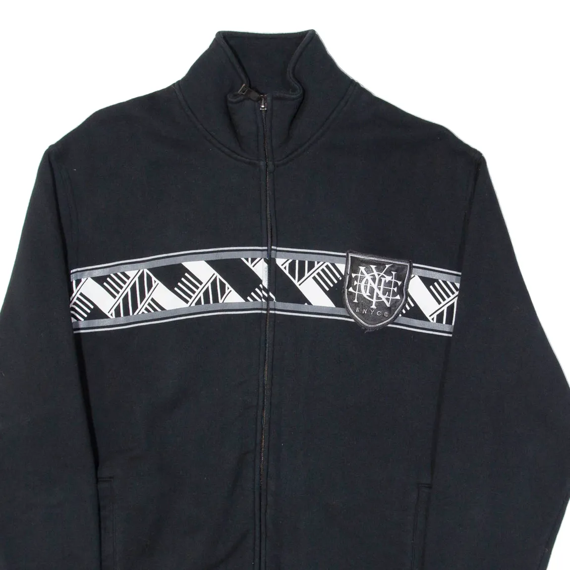 ENYCE Mens Track Jacket Black L