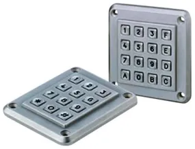 EOZ IP67 16 Key ZAMAK 5 Anti Vandal Keypad