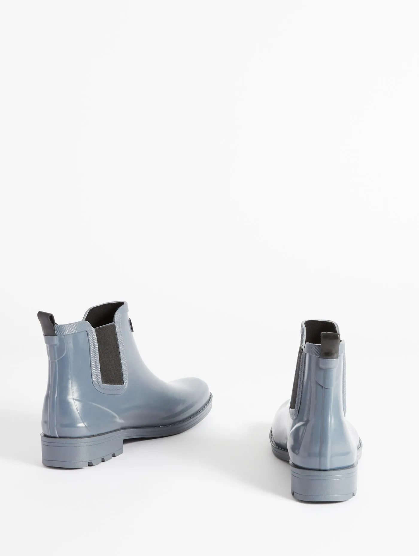 Equestrian-inspired ankle rain boot