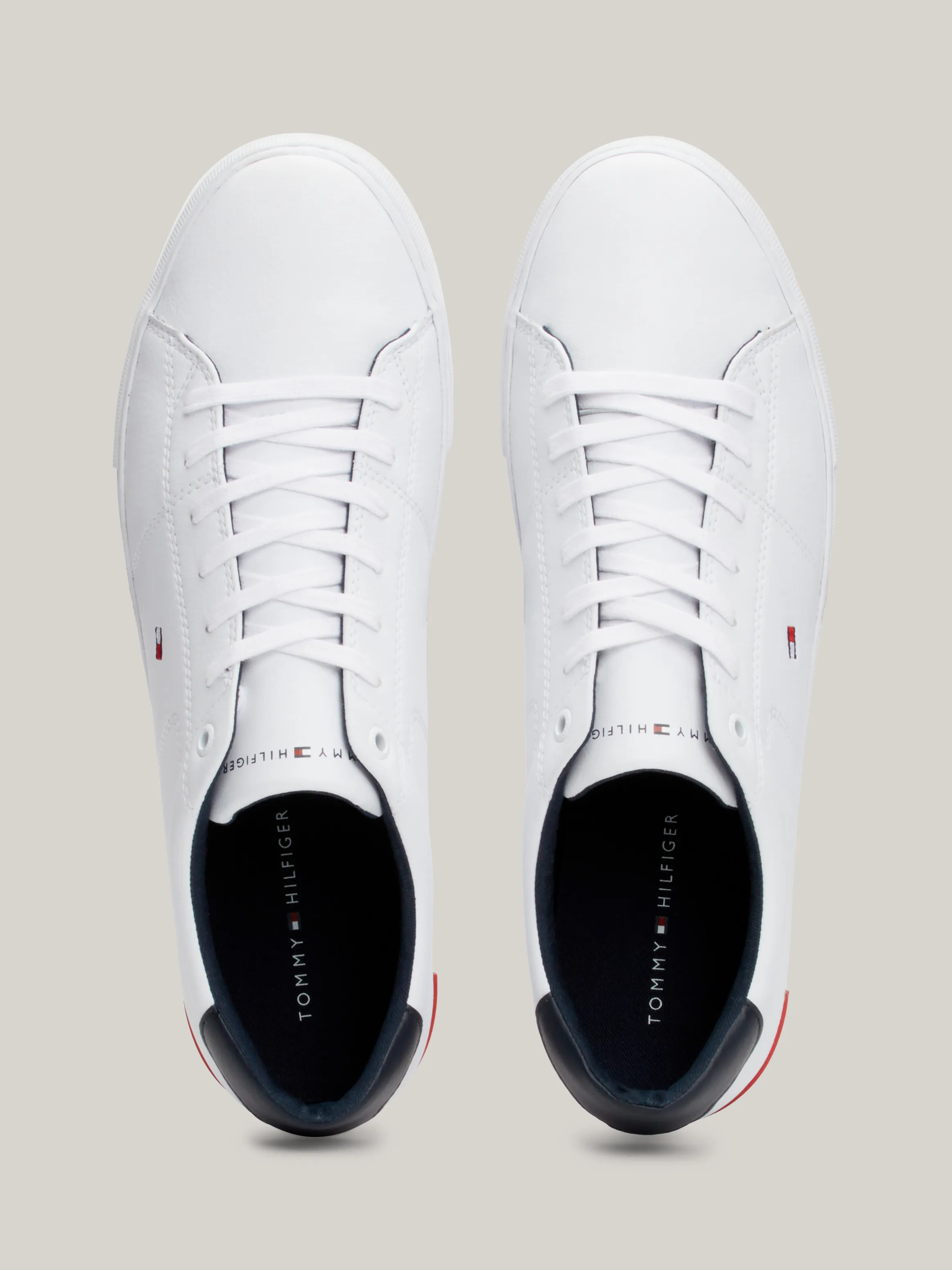 Essential Leather Vulcanised Trainers | Sneakers | Tommy Hilfiger