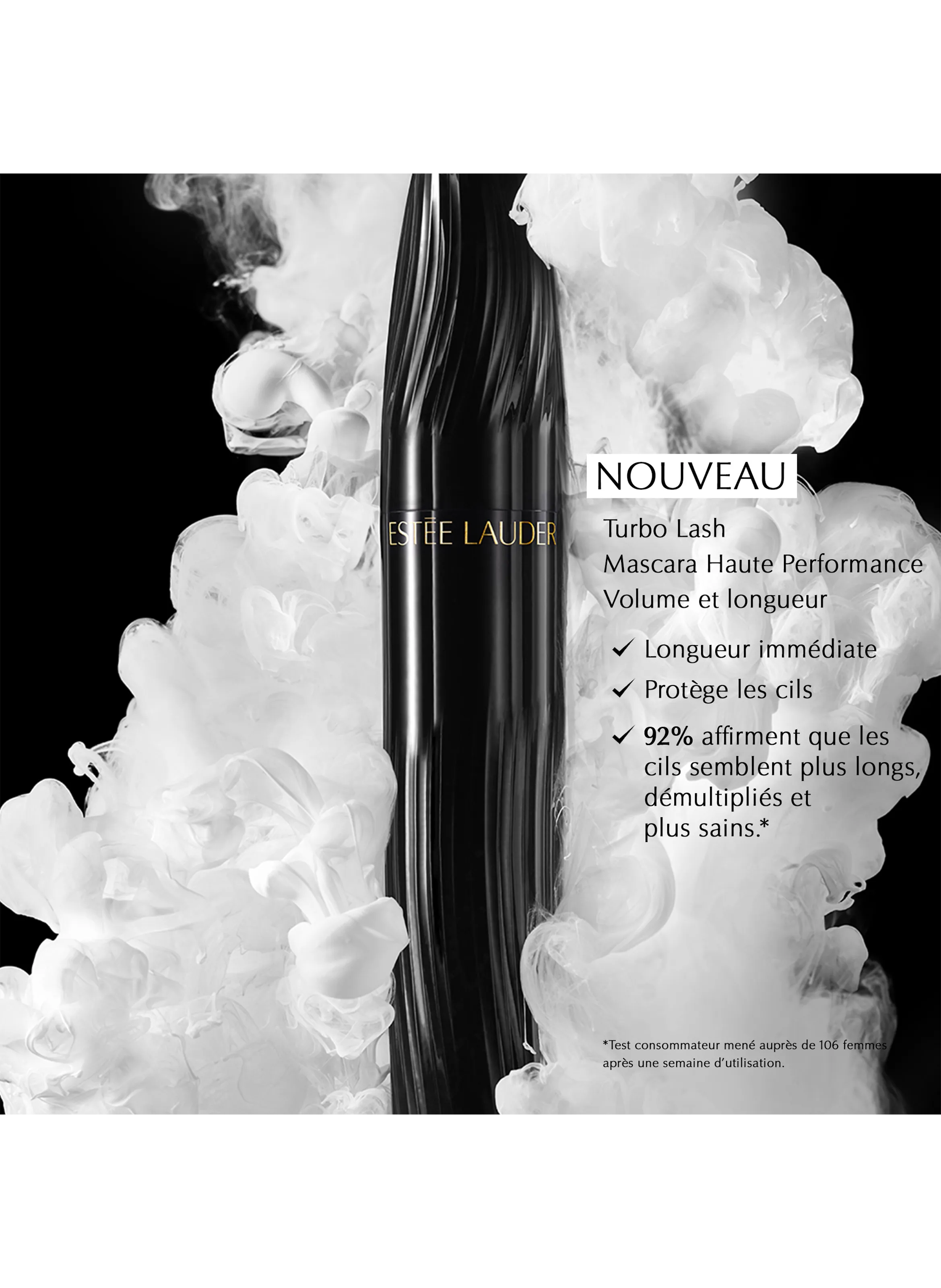 ESTÉE LAUDER  Turbo Lash - High Powered Volume and Length Mascara - Black