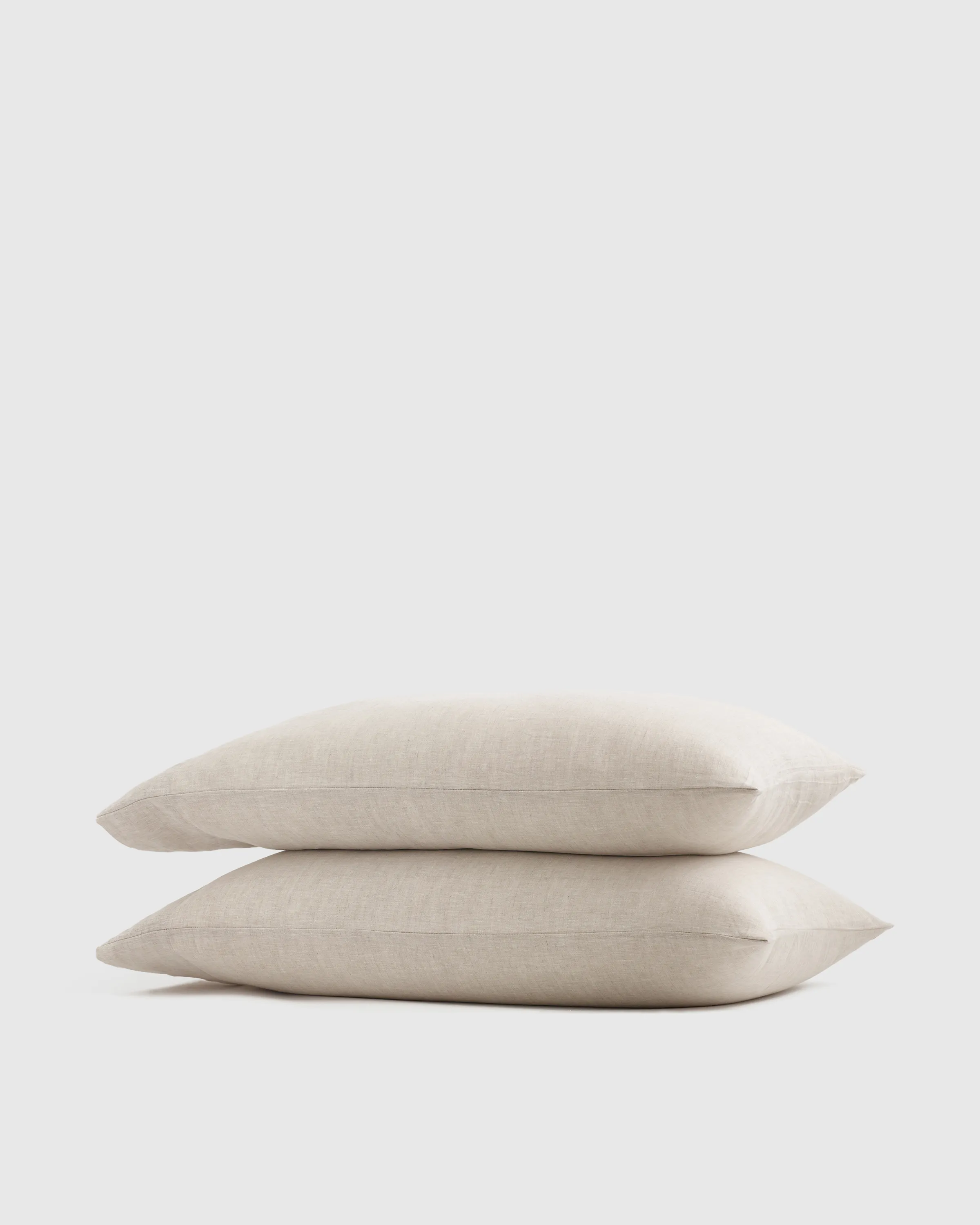 European Linen Chambray Pillowcase Set