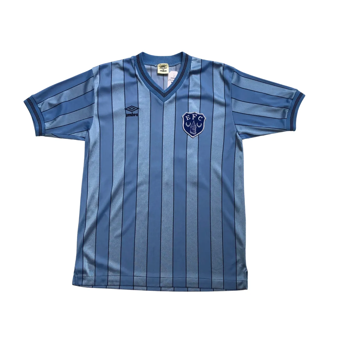 Everton Umbro 1980s Football Shirt Medium