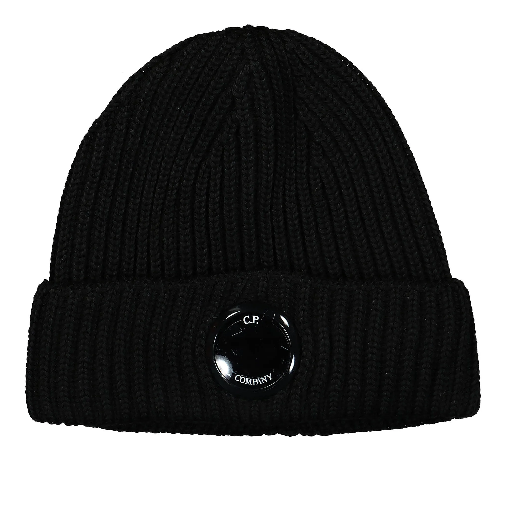 Extra Fine Merino Wool Logo Beanie