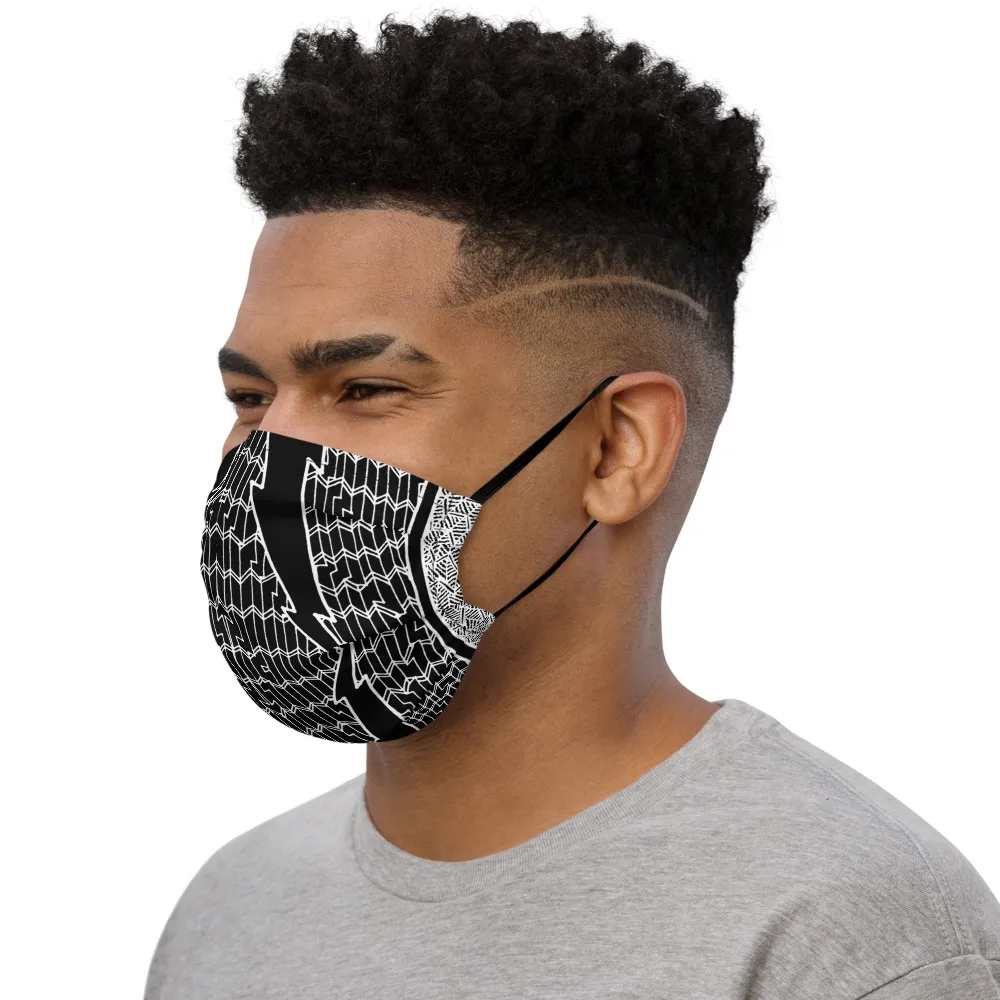 Face Mask – Rattle Snake Lightning