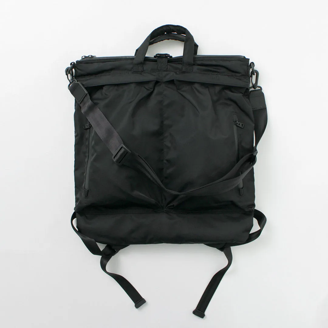 F/CE.（エフシーイー） リサイクルツイル 3WAY ヘルメットバッグ / メンズ レディース ユニセックス バックパック ショルダー トート 撥水 ミリタリー RECYCLE TWILL 3WAY HELMET