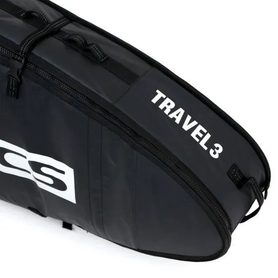 FCS Travel 3 All Purpose Board Bag - Black