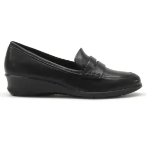 Felicia Full Grain Leather Women's Wedge Shoes