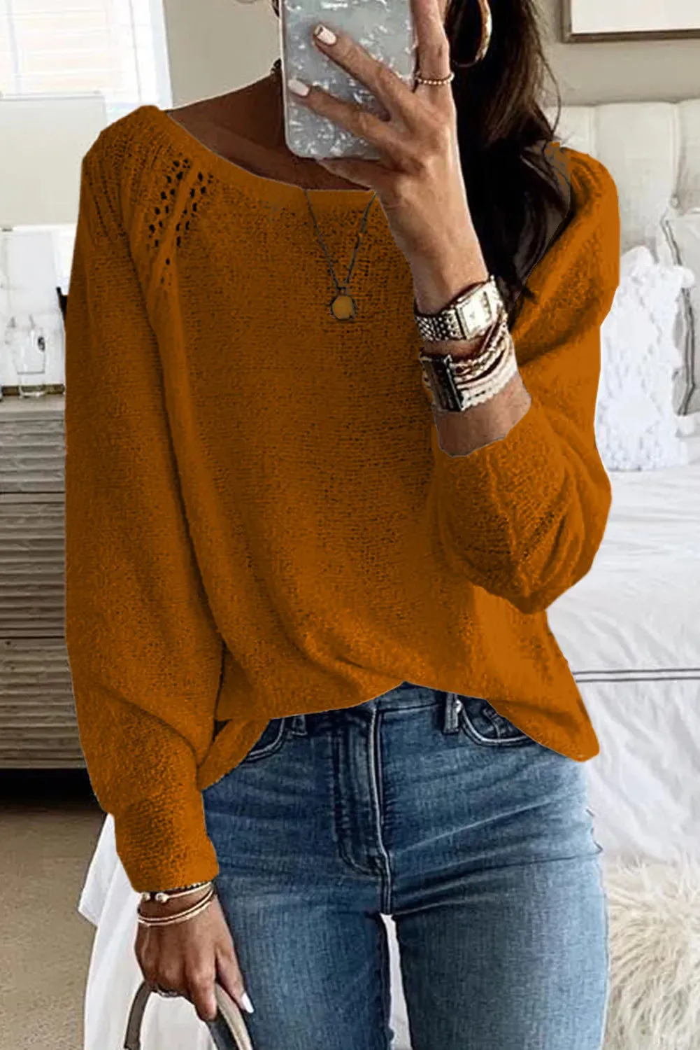 Fey Cutout Sweater