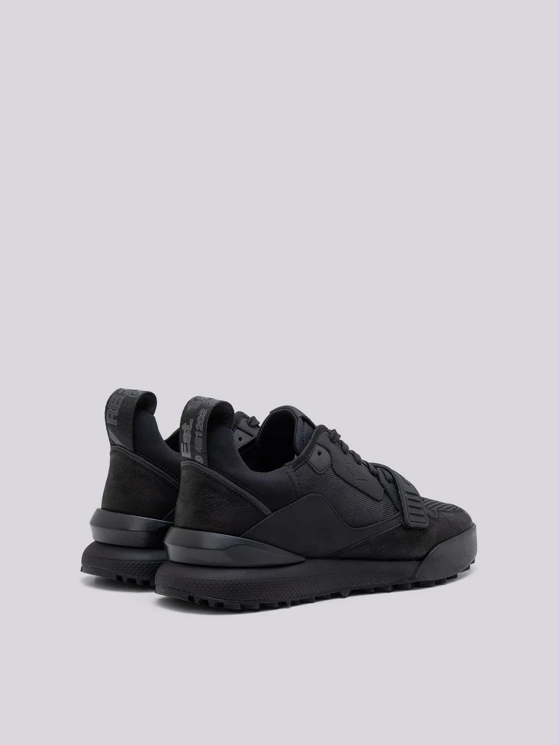 FIELD 2.0 STRAP X LACE-UP SNEAKERS WITH VELCRO