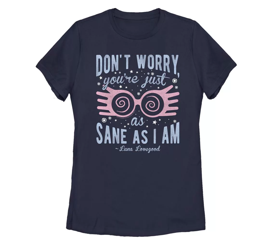 Fifth Sun Women's Harry Potter Just As Sane As Luna Tee
