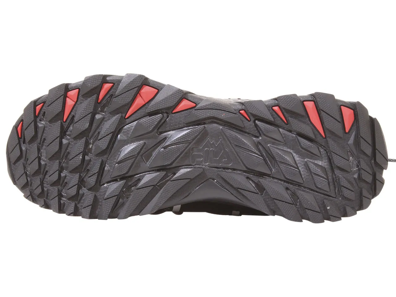 Fila Men's Expeditioner Running Sneakers Black/Black/White Sz: 10
