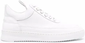 Filling Pieces logo low-top sneakers White