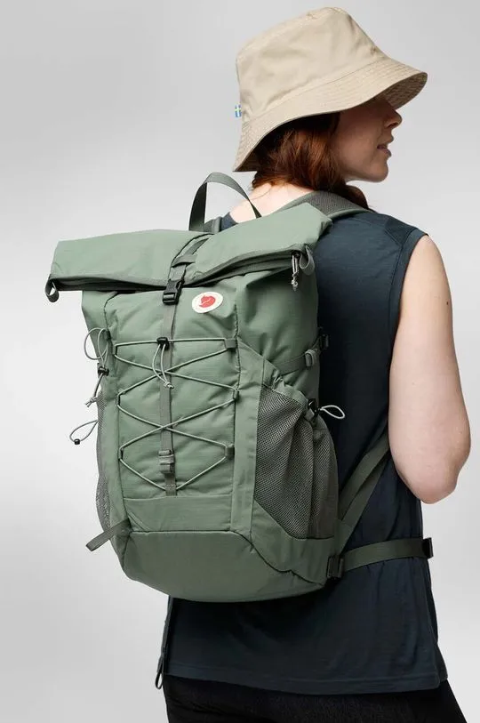 Fjallraven backpack Abisko Hike Foldsack green color F27222.614