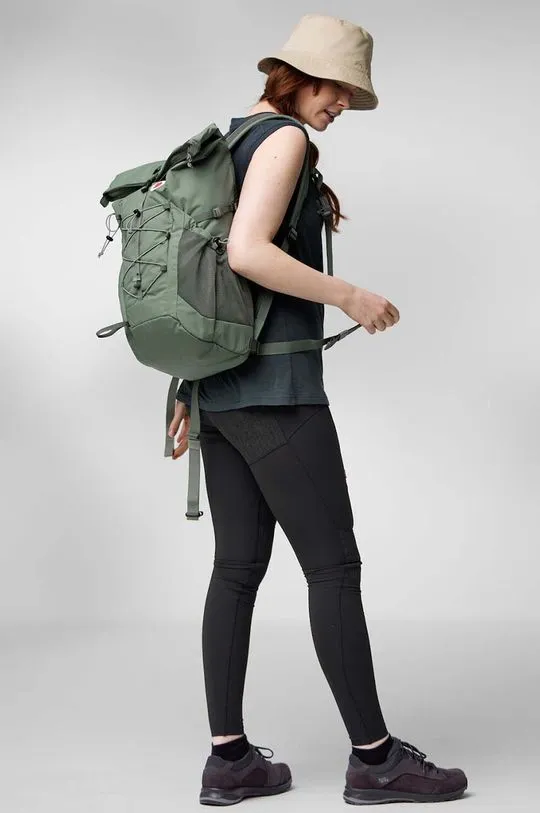 Fjallraven backpack Abisko Hike Foldsack green color F27222.614