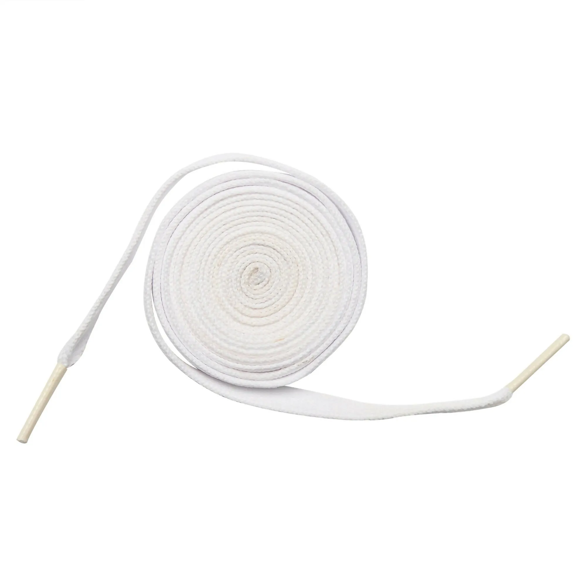 Flat Laces Pack of 2 (Soft pink,white)