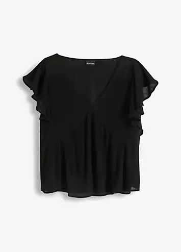 Flounced Sleeve Tunic by bonprix | Look Again